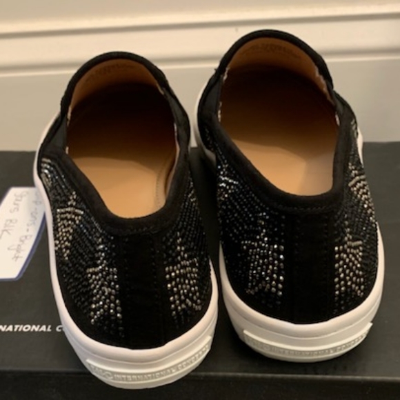 INC INTERNATIONAL CONCEPTS Slip-Ons Stars BLK 7.5 - Picture 5 of 8